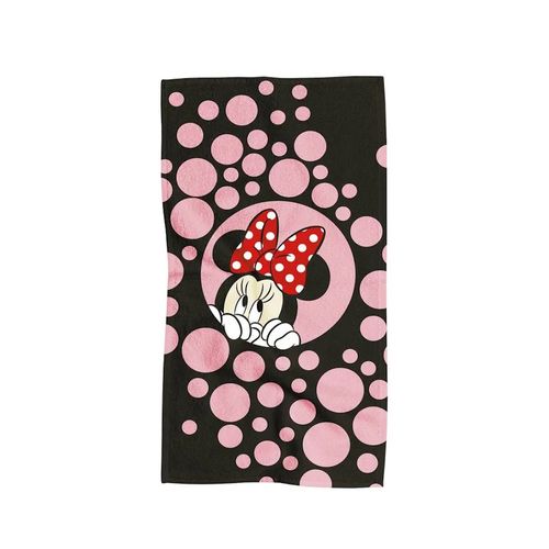 Toalla Suavitec Estándar Azul Minnie Black Concord