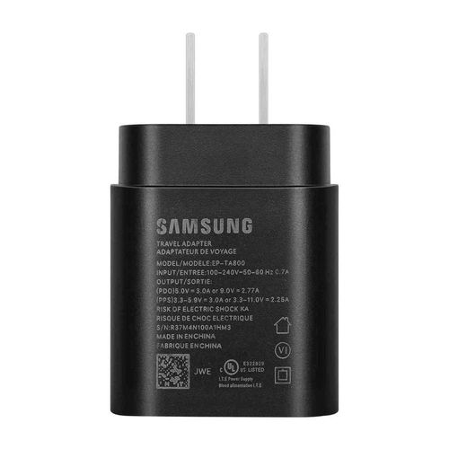 Adaptador de Corriente Samsung de 25W EP-TA800