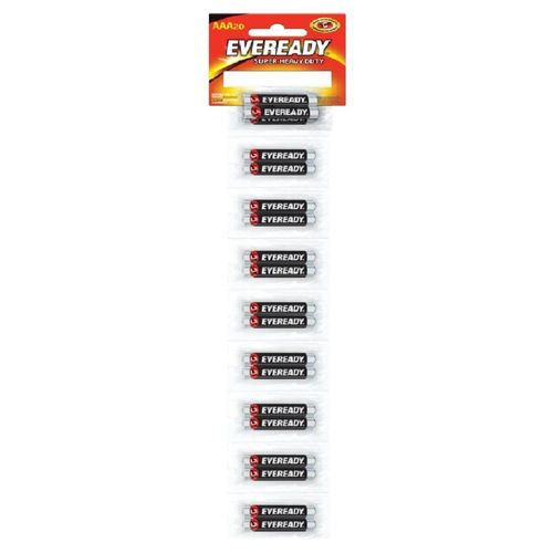 Pila Eveready Aaa Tira Con 20 1212 Chica