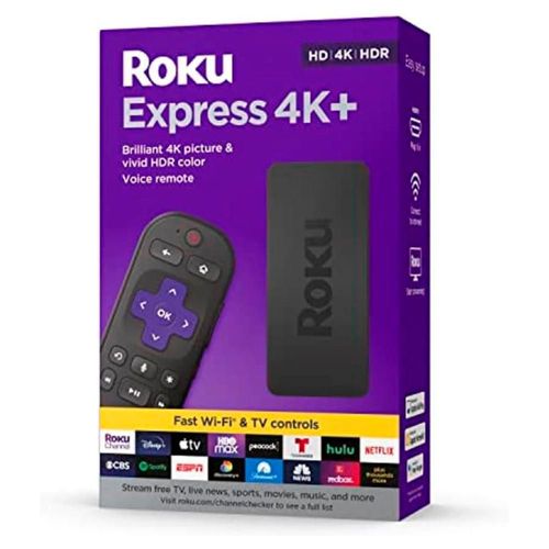 TV BOX ROKU Express 4K+ Reproductor de Streaming HDMI Wi-Fi 3941R2