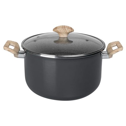 Olla Vasconia Prime de Vitroacero® 20 cm Gris