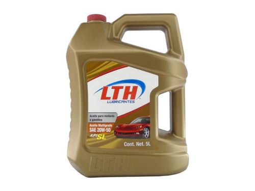 Aceite Motor Multigrado Lth 20w50 5 lts