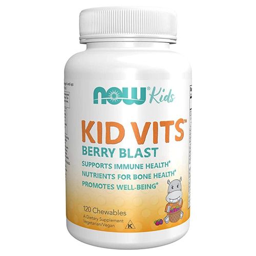 Multivitamínicos para niños Now Kid Vits Berry Blast 120 Gomitas