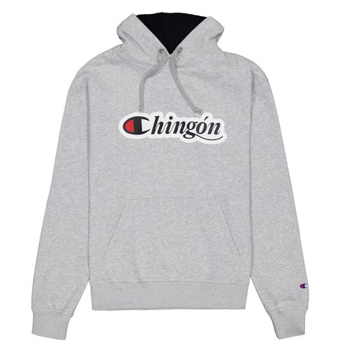 Sudadera Champion Chingon Bold para Hombre. CRNFW24SC26M13 Gris