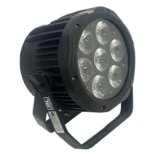 Cañon ParLED 7x10w IP65 RGBWA 5en1 exteriores interiores