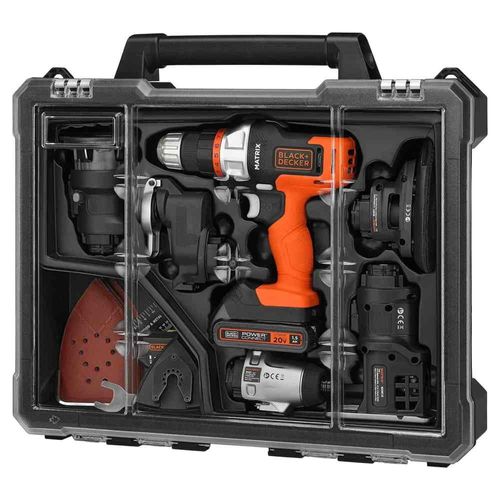 JUEGO DE HERRAMIENTAS 6 PZAS. 20V BLACK AND DECKER