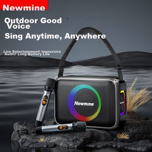 Altavoz Bluetooth Newmine MC98 Negro