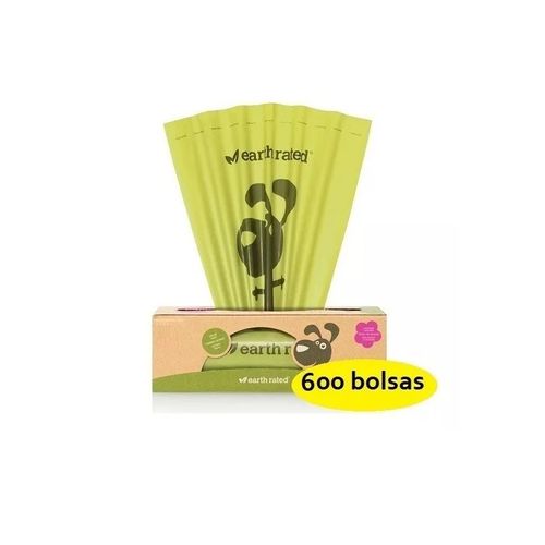 300 Bolsas Oxo Biodegradables Popo Perro Earth Rated Poopbag