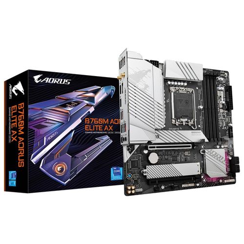 Tarjeta Madre Gigabyte Micro Atx B760m Aorus Elite Ax