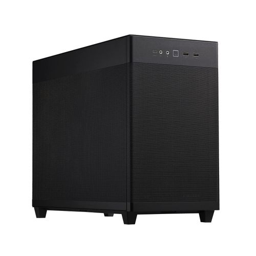 Gabinete Asus Prime Ap201 Micro-ATX Sin fuente poder Negro