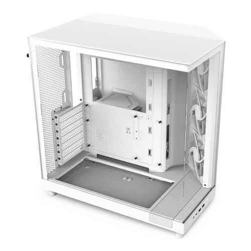 Gabinete Nzxt H6 Flow con Ventana Midi-Tower Blanco