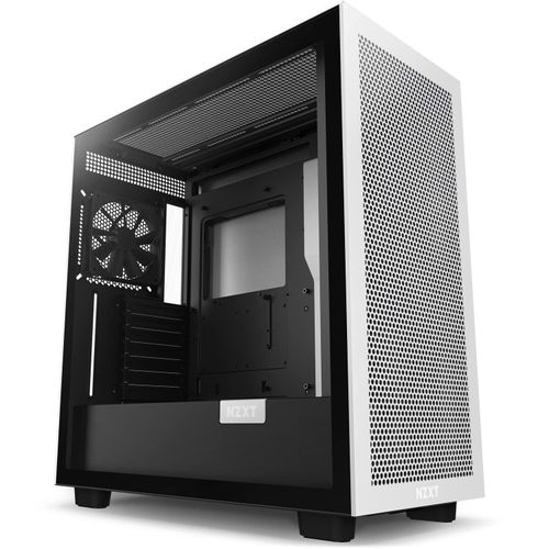 Gabinete Nzxt H7 Flow con Ventana Midi-Tower Negro/Blanco