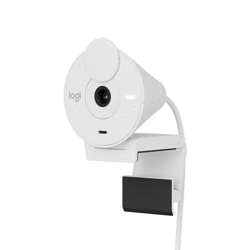 Logitech Webcam Brio 300 2mp 1920x1080 Pixeles Usb-c Blanco