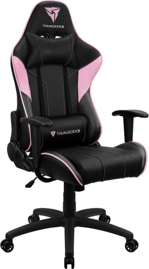 Silla Gamer ThunderX3 EC3 Baby Pink con Base Metálica