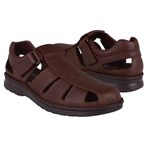 SANDALIAS CABALLERO LOBO SOLO 9549 PIEL CAFÉ