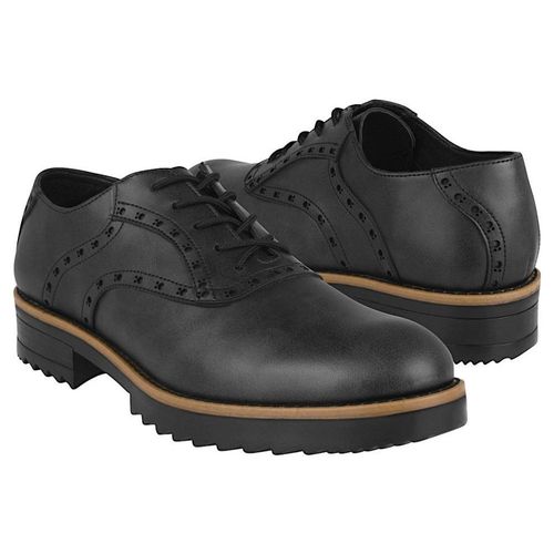 ZAPATOS CABALLERO STYLO 314008 SIMIPIEL NEGRO