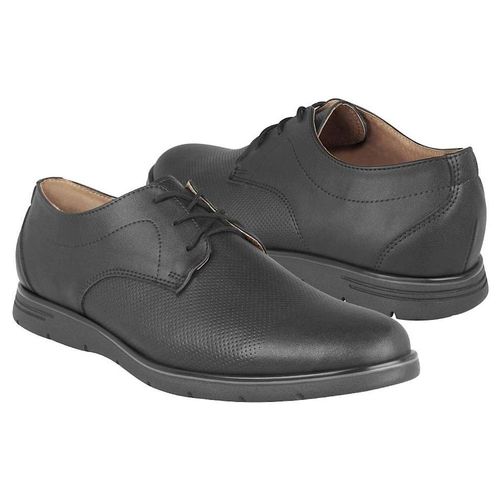 Zapatos casuales Stylo para hombre simipiel negro 2002