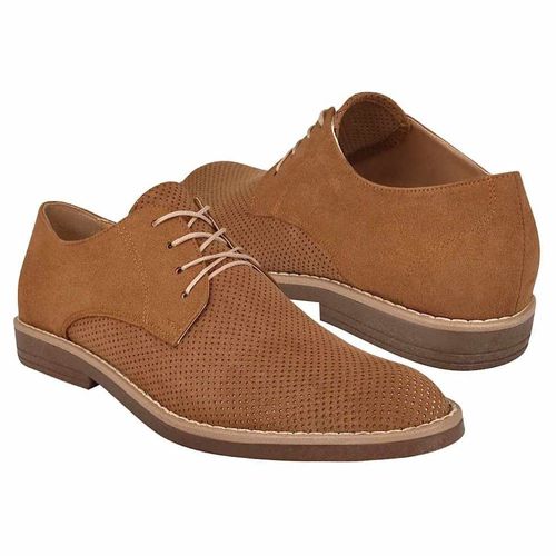 ZAPATOS CASUALES STYLO 5010 SUEDE TOPO