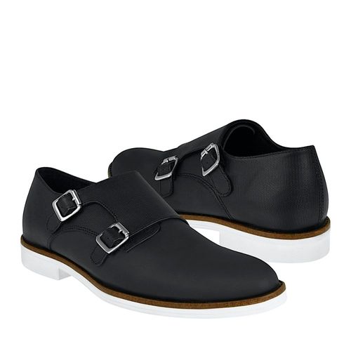 ZAPATOS CASUALES CABALLERO STYLO 416001 SIMIPIEL NEGRO