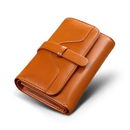 Cartera corta Mujer Viney Piel color Marrón
